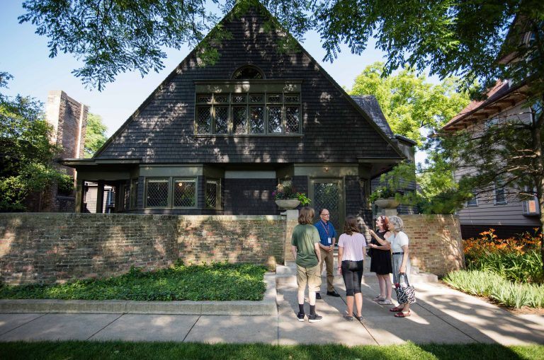Frank Lloyd Wright Trail Home Studio Oak Park TOMONTOUR 768x509 - Der Frank Lloyd Wright Trail in Illinois