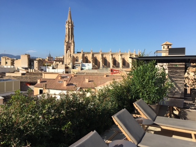 Aussicht vom Hotel Sant Francesc in Palma de Mallorca