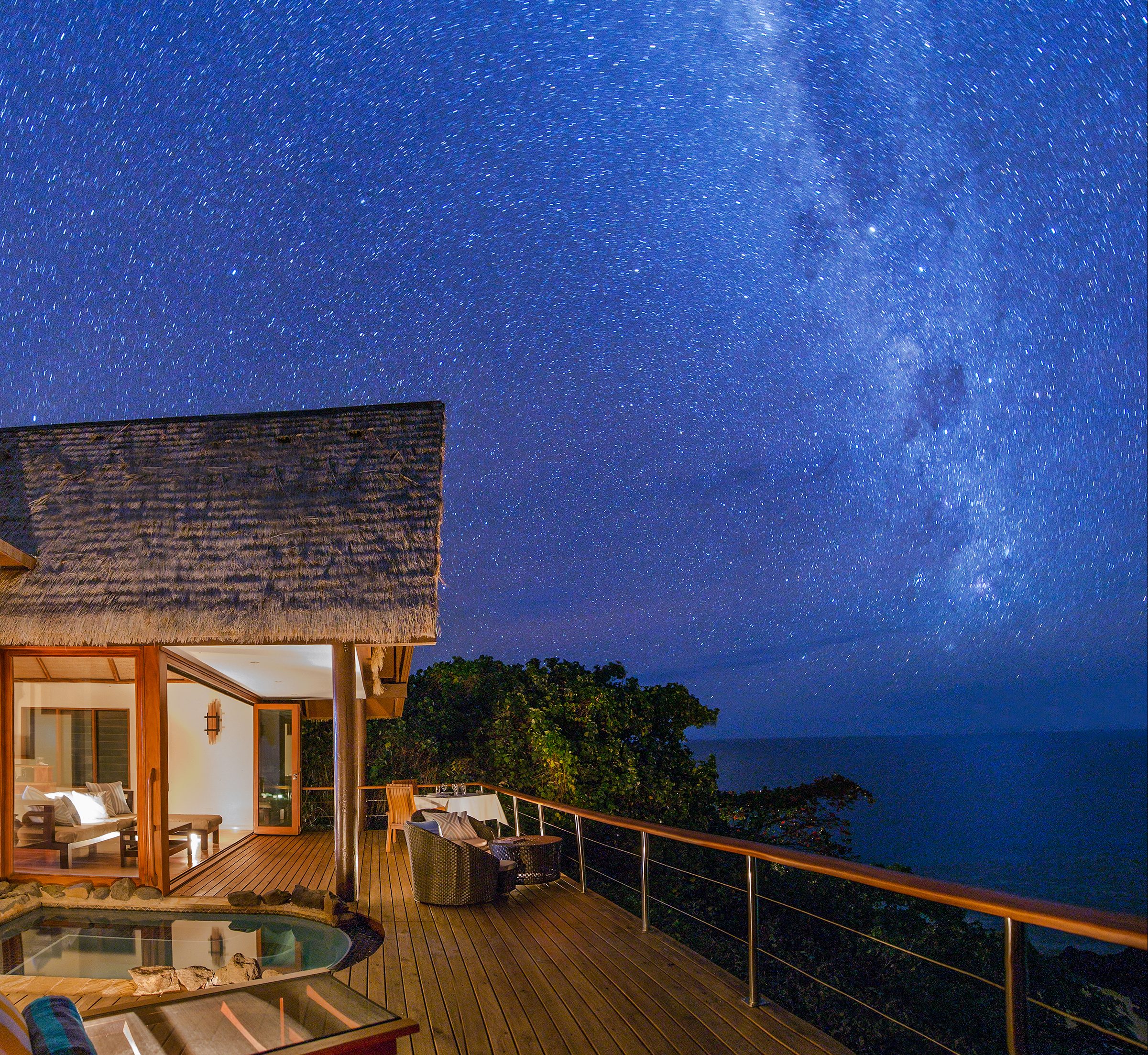 Royal Davui Island Resort -Dining Under the Stars