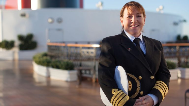 Captain Inger Klein Thorhauge 768x432 - Erste Frau Kapitän der Cunard Line: Inger Thorhauge schrieb Geschichte